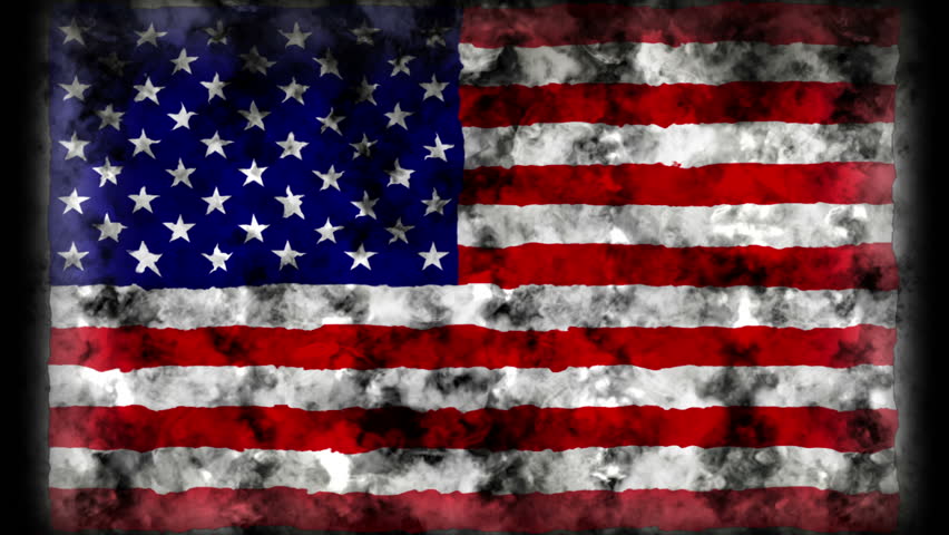 Usa Flag Smoke Stock Footage Video (100% Royalty-free) 1484254