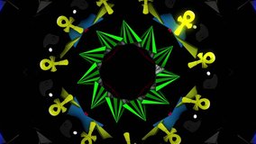 This video loop features power symbols in motion and is perfect  to suit your stage compositions. It's made for VJ´s, nightclubs, led screens, projections, video backgrounds and many more.