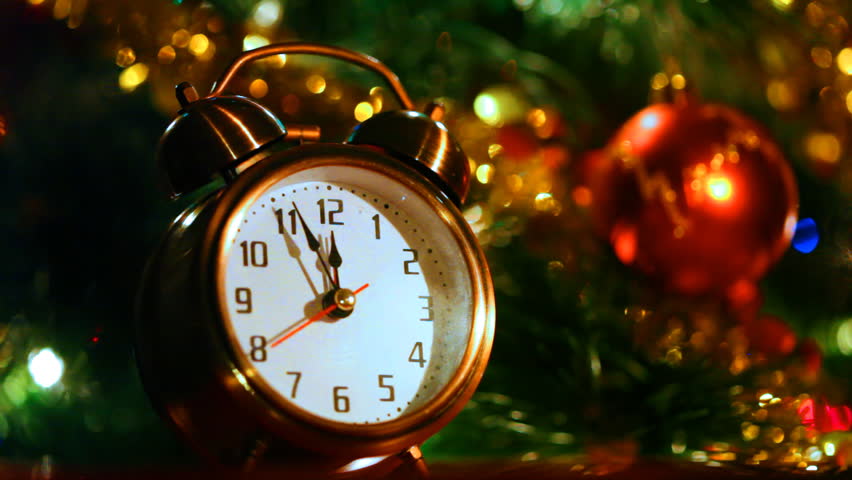 Alarm Clock at Three Minutes Stock Footage Video (100% Royalty-free ...