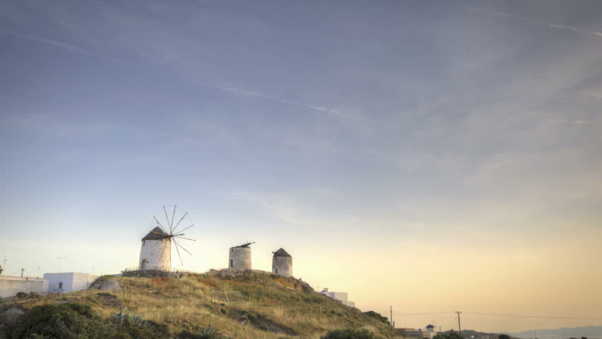 Three Windmills on Naxos