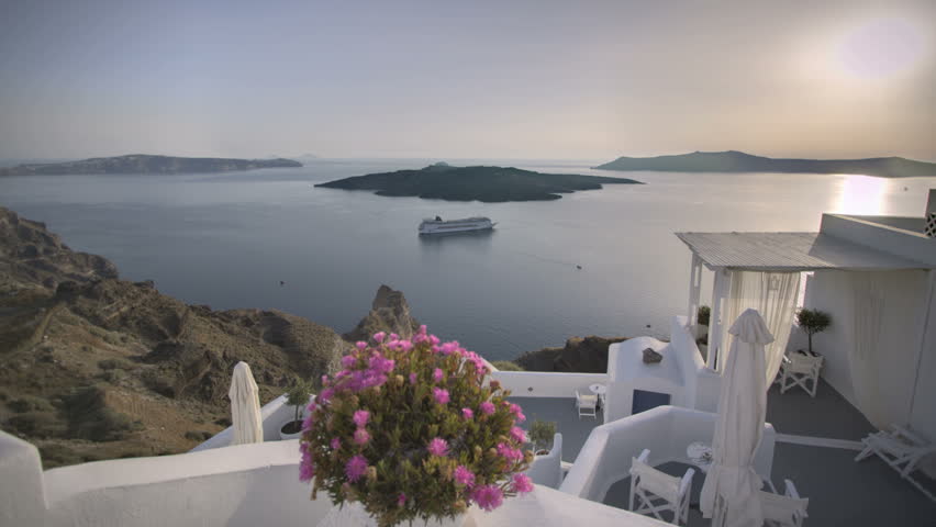 Santorini Fira Sunset