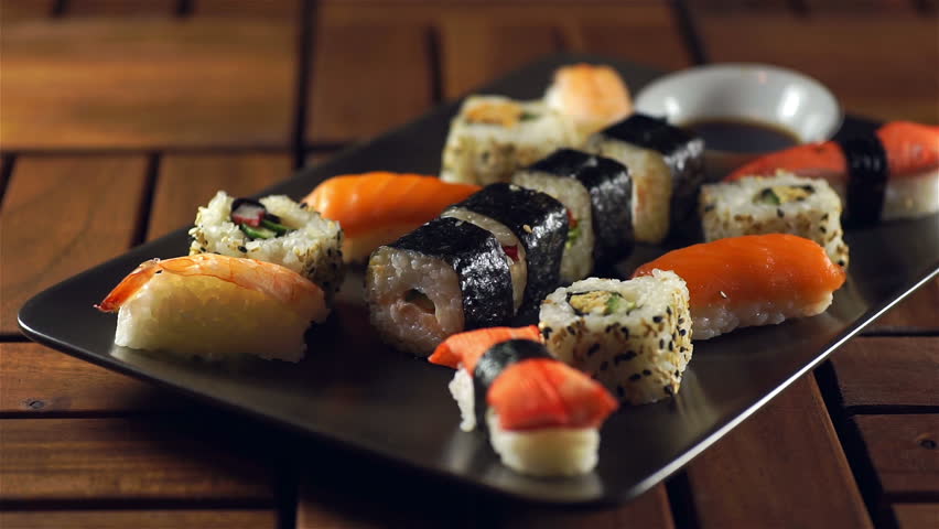 Japanese Food, Sushi Plate