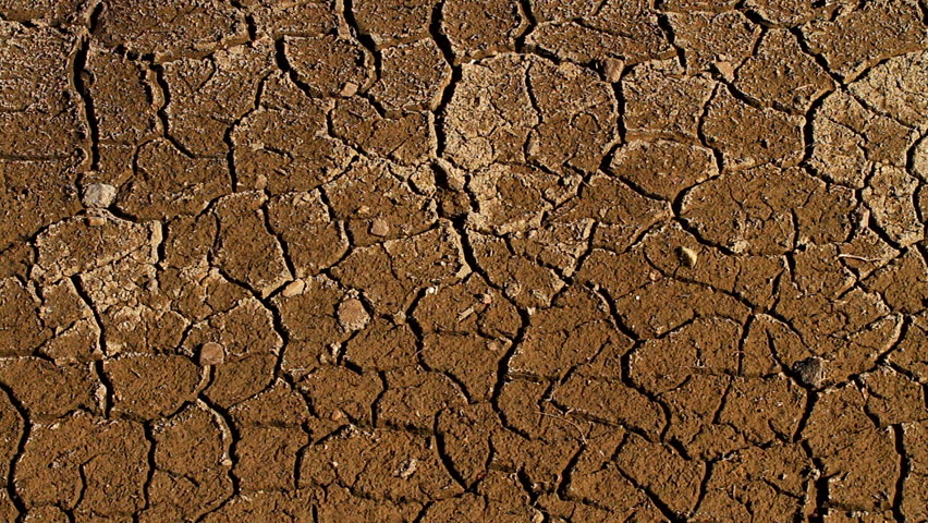 Parched dry earth