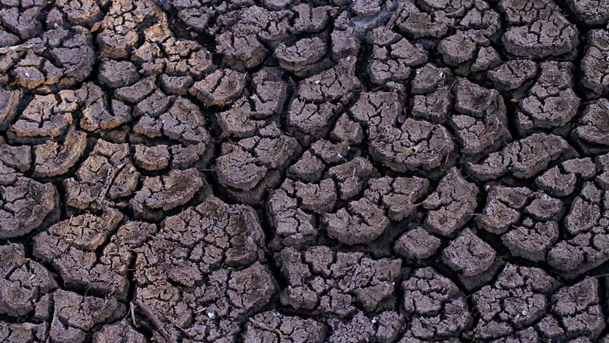 Parched dry earth pan