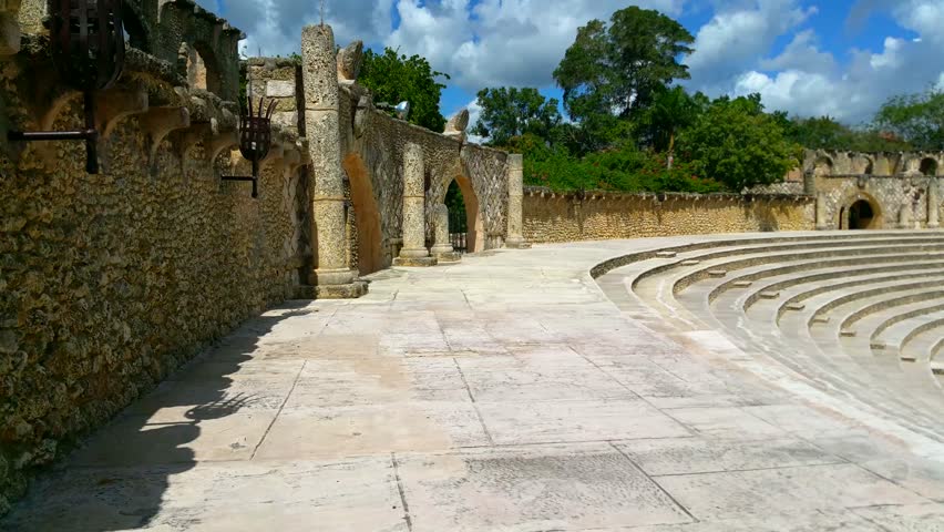 Amphitheatre of altos de chavon, in casa de campo, la romana, dominican republic