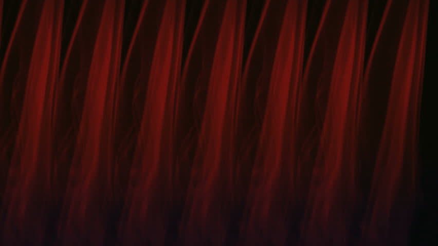 Smoke designed to flow like curtains.