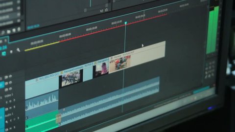 video editing on a computer