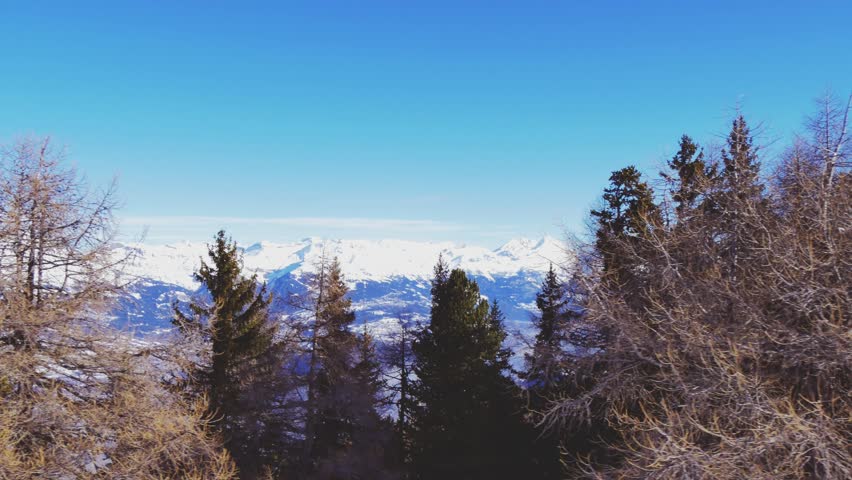 Aerial view of the ski resort | Shutterstock HD Video #14925649