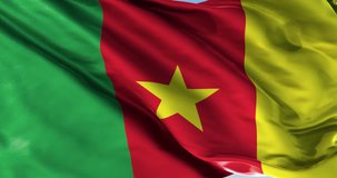Ultra realistic looping flag: Cameroon - Powered by Shutterstock - Get 15% off with code: PIKWIZARD15