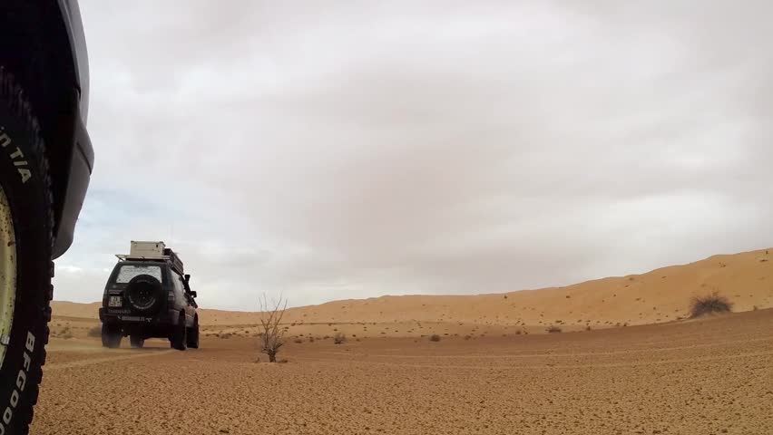 Sahara Desert, Tunisia - Circa Stock Footage Video (100% ...
