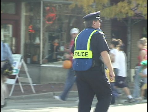 police directing traffic and people 2