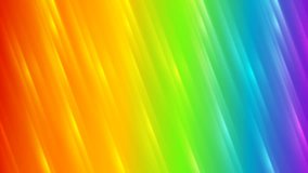 Colorful rainbow abstract striped motion graphic design. Seamless looping. Video animation HD 1920x1080