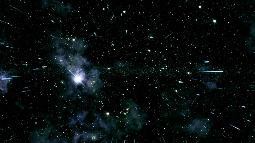 Space 2001: Stock video of flying through star fields in deep space (Loop). Royalty-Free Stock Footage #15001693
