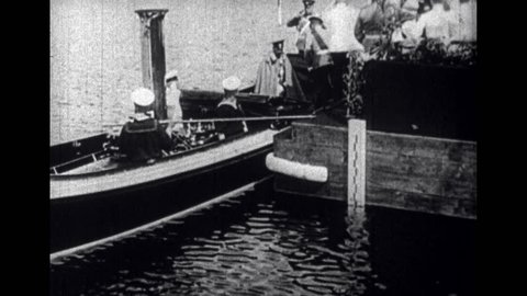 EUROPE 1900s: Romanov Family on Boats