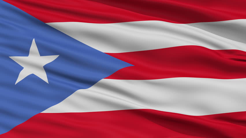 Puerto Rico Flag Close Up Stock Footage Video 100 Royalty Free Shutterstock