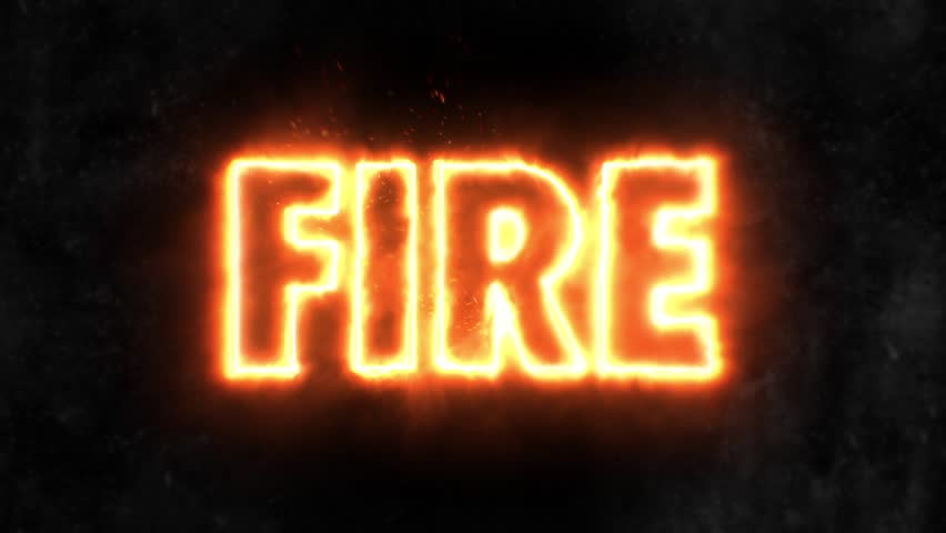 The Word Fire In Fire Stock Footage Video 100 Royalty Free 15023278 Shutterstock 8936