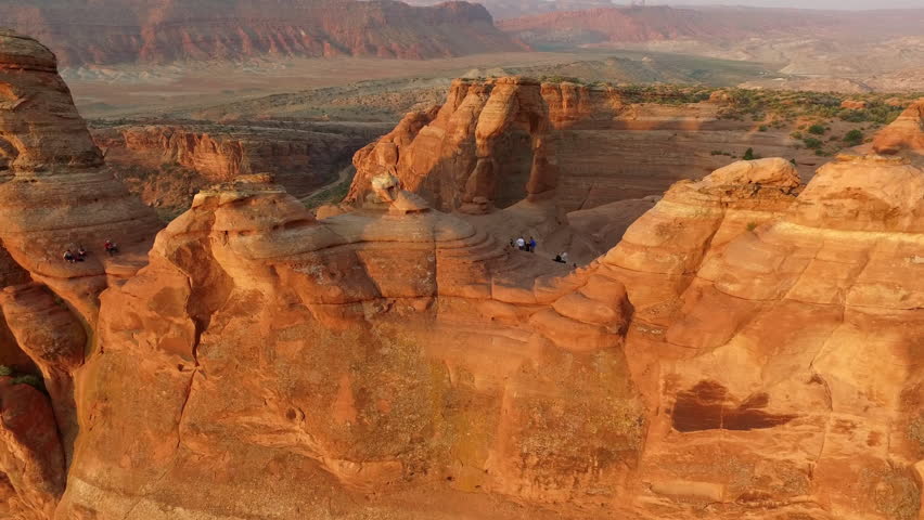 Sunrise at Delicate Arch, Arches National Park, Utah