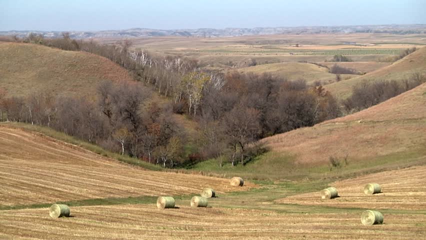 North Dakota winter landscape