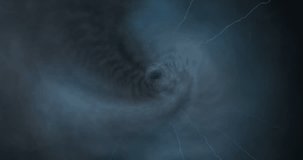 Digital Particle Animation of a Twister in 4K
