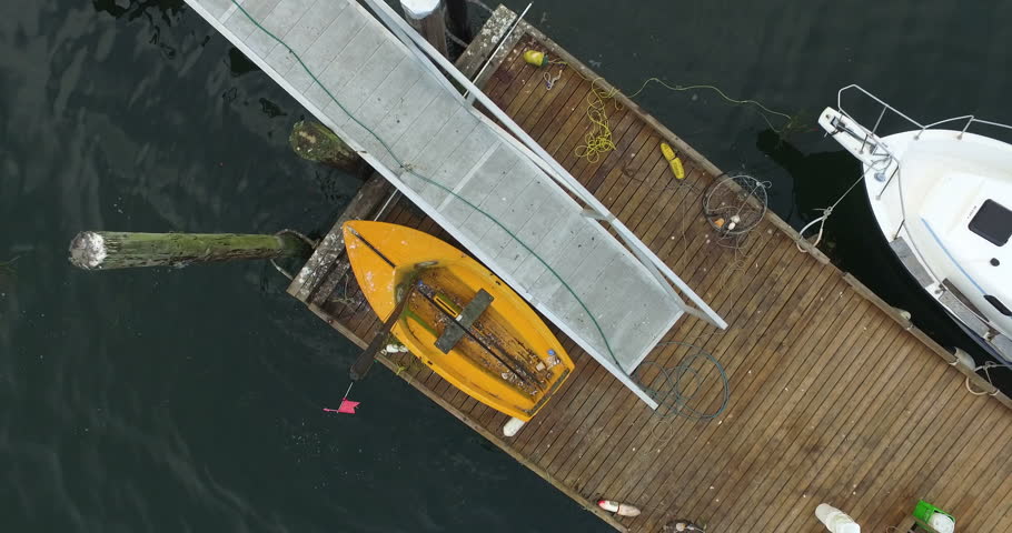 Yellow Boat above water