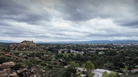 West San Fernando Valley time lapse in Los Angeles, California.