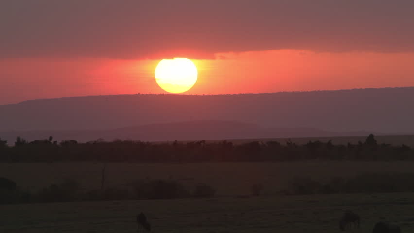 Kenya sunset