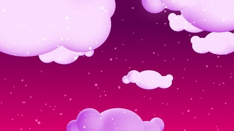 Animated Cartoon Pink Unicorn Wallpaper Video De Stock 100 Libre De Droit Shutterstock