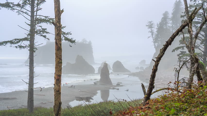 Ruby Beach, Olympic National Park in the U.S. state of Washington