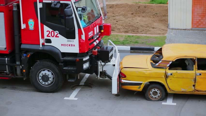 fire truck push car