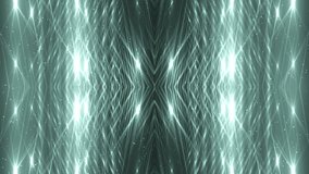 VJ Fractal neon kaleidoscopic background. Background motion with fractal design. Disco spectrum lights concert spot bulb. Light Tunnel.