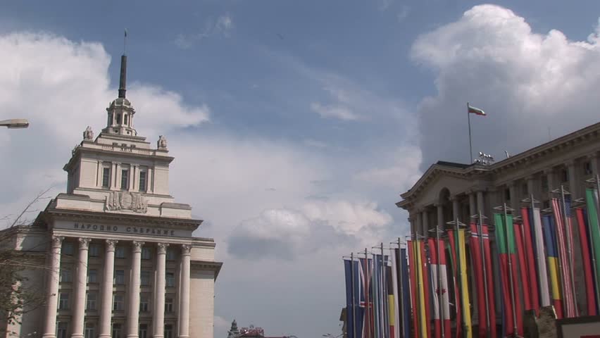 The Largo, downtown Sofia, Bulgaria