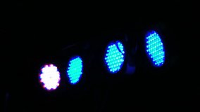 Disco lights flashing in the darkness at the disco - Powered by Shutterstock - Get 15% off with code: PIKWIZARD15