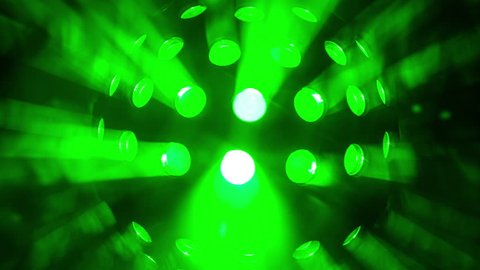 abstract funky disco light making effects and rays. perfect clip for club visuals or party/celebration