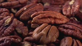 Pecan Nuts (not loopable 4K footage)