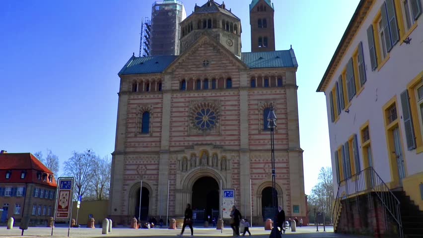 The cathedral in Speyer, Germany (Speyer 04)