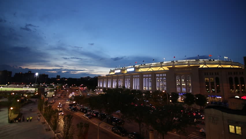Yankee Stadium Sunset / Bronx, New York - USA., May, 2012