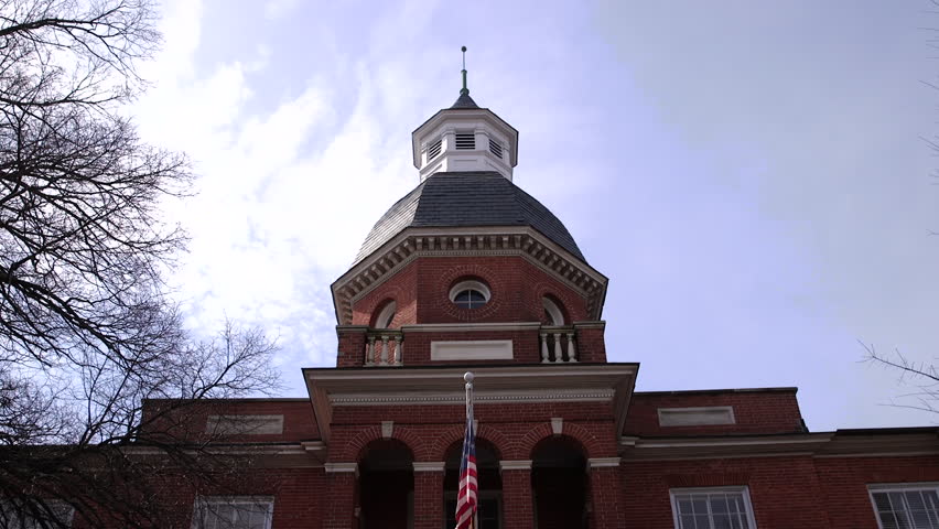 The historic Anne Arundel County Court House in Annapolis, Maryland