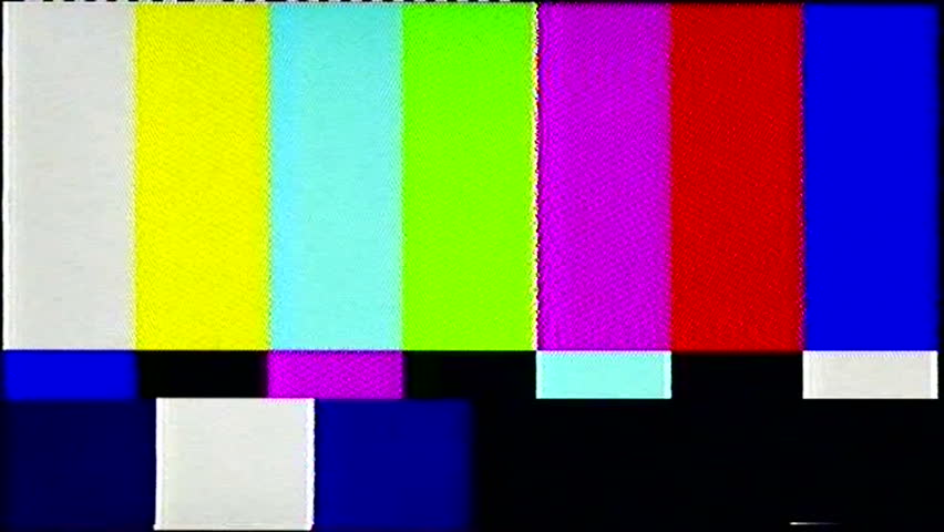 Tv static noise color bars bad signal | Shutterstock HD Video #15382345