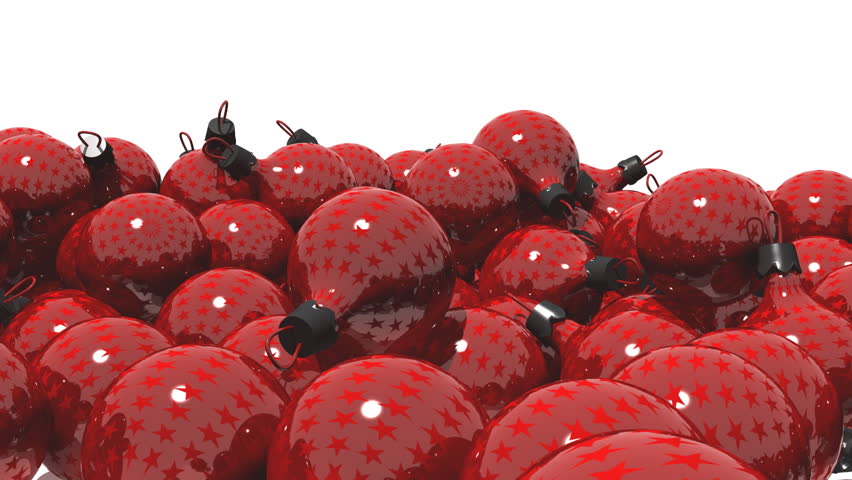 Christmas Baubles (Red)