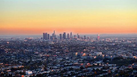 Los Angeles City Changing From の動画素材 ロイヤリティフリー Shutterstock