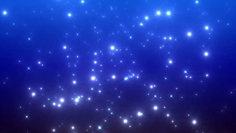 Particle Rain Glitter Comet Star.