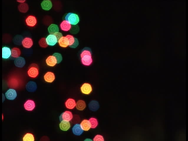 christmas holiday lights abstract background sd Stock Footage Video (100% Royalty-free) 15430