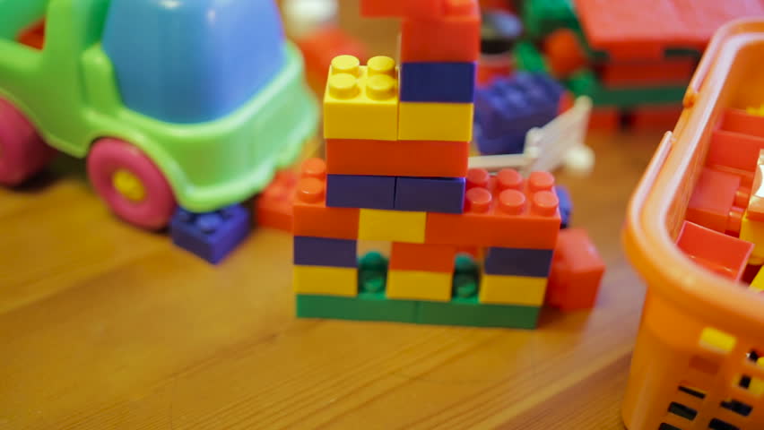 Man disassembles figure made from children