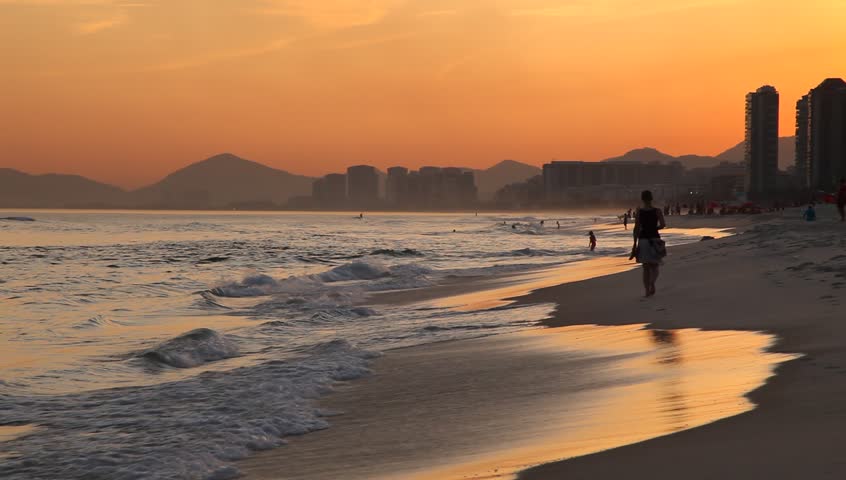 sunset beach, Rio de Janeiro