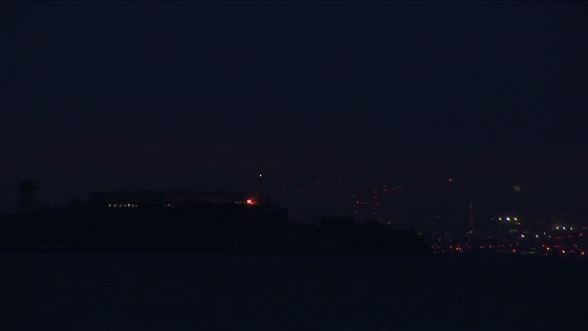 San Francisco skyline at night