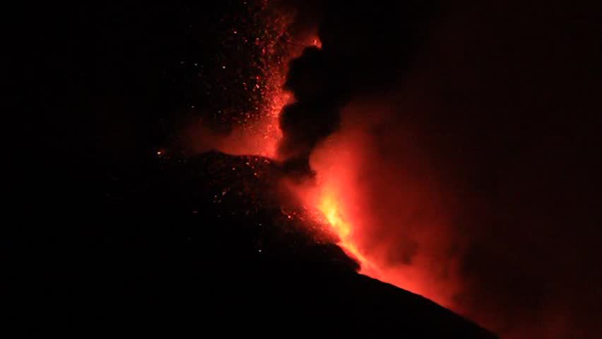 Etna eruption