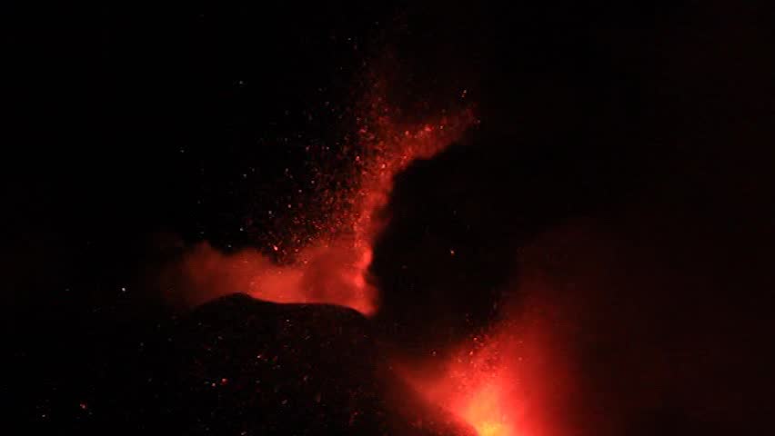 Etna eruption