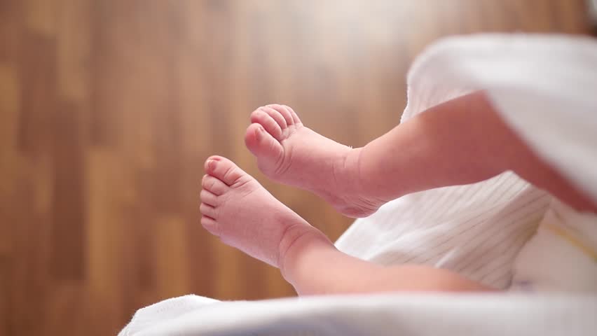 Little Naked Baby Legs During Stock Footage Video (100% Royalty-free)  15510277 | Shutterstock