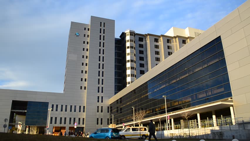 Generic Health Care Modern Hospital Exterior Building