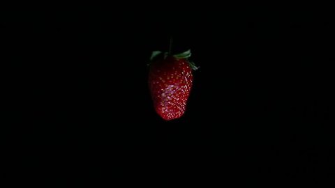 strawberry totation in dark